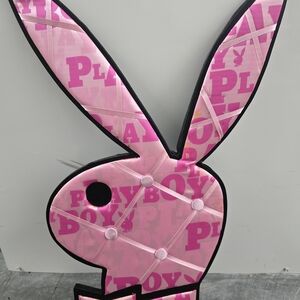 Playboy Pink Bunny Collage Wall Decor